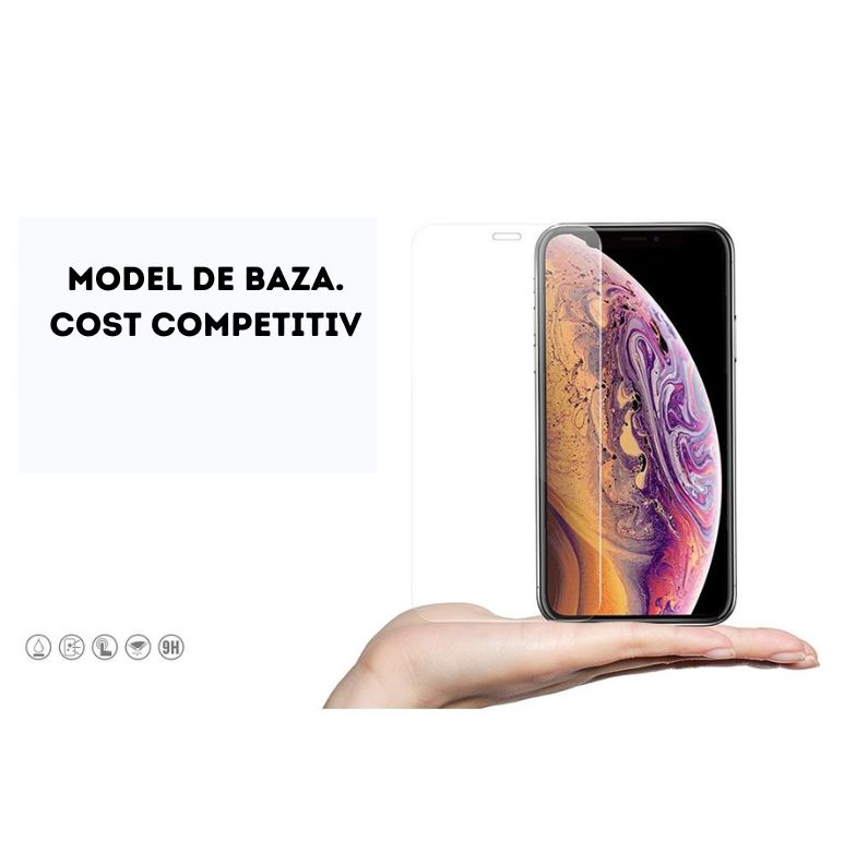 Folie Sticla 5D Mr. Monkey Mata pentru Iphone 13/  Iphone 13 Pro/ Iphone 14 - 2 | YEO